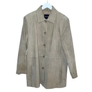 Bernardo Tan Leather Jacket